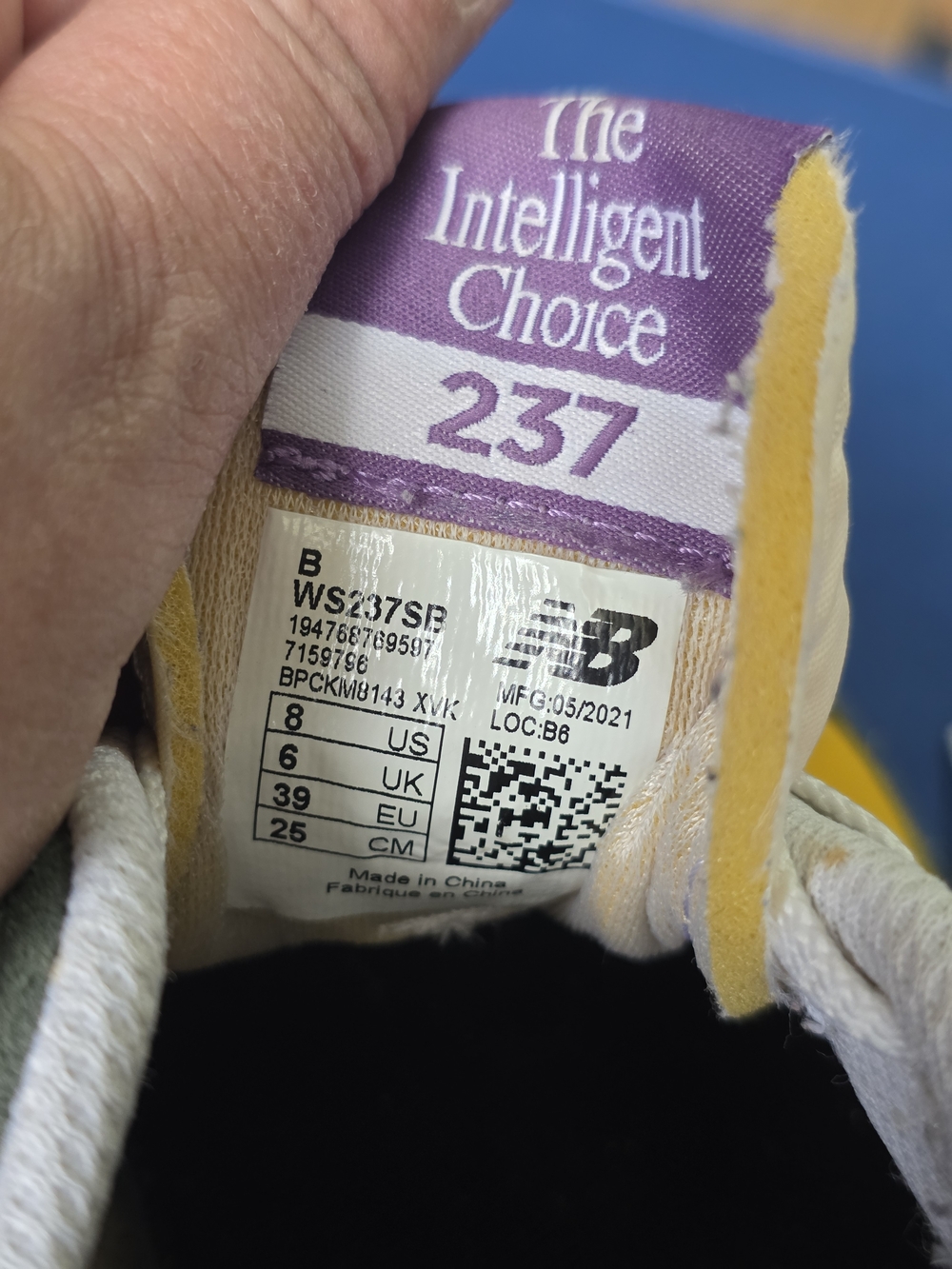 New Balance 237 WS237SR Yellow Green Suede Sneakers Women’s 8 - Picture 14 of 15